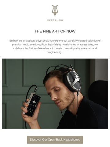 Email Inspiration from Meze Audio Thumbnail Preview
