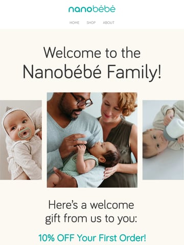 Email Inspiration from Nanobébé Thumbnail Preview