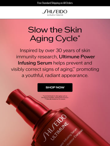 Email Inspiration from Shiseido Ginza Tokyo Thumbnail Preview