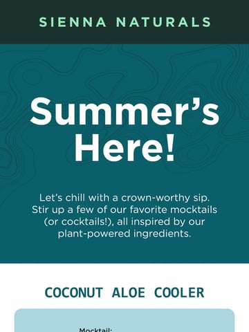 Email Inspiration from Sienna Naturals Thumbnail Preview