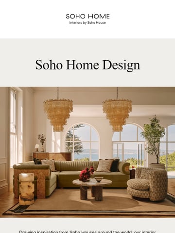 Email Inspiration from Soho Home Thumbnail Preview