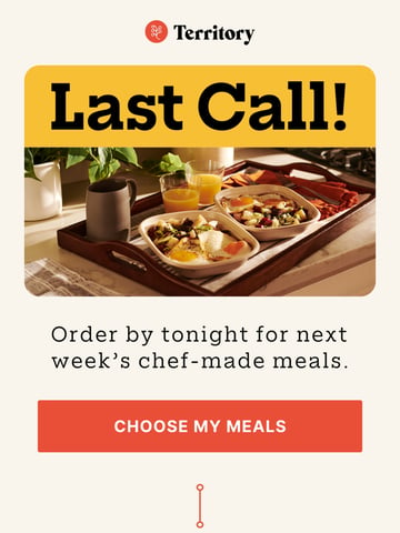 Email Inspiration from Territory Foods Thumbnail Preview