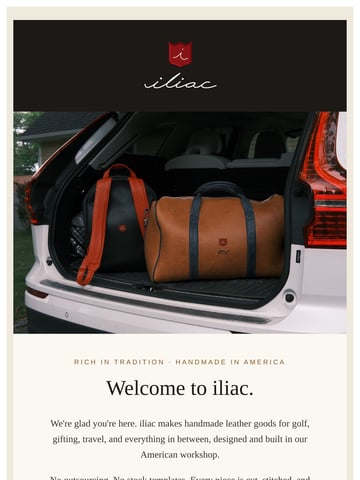 Email Inspiration from iliac Golf Thumbnail Preview