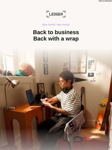 Email Inspiration from Ledger Thumbnail Preview
