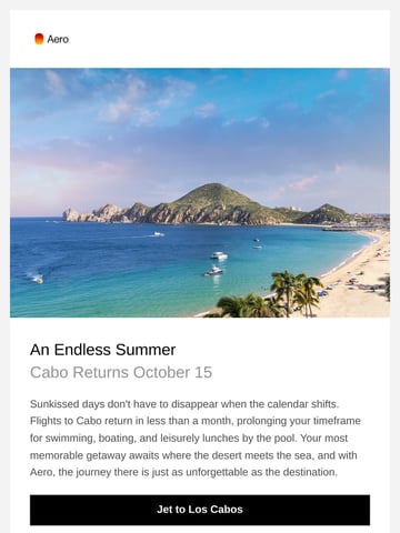 Email Inspiration from Aero Thumbnail Preview