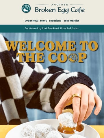 Email Inspiration from Another Broken Egg Cafe Thumbnail Preview