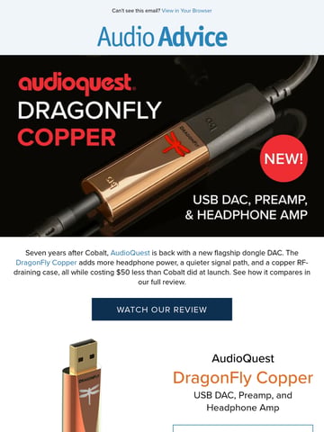 Email Inspiration from Audio Advice Thumbnail Preview