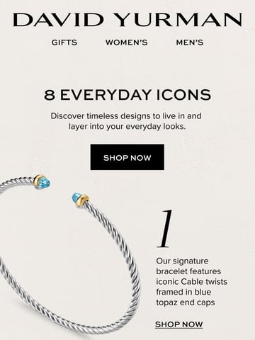 Email Inspiration from David Yurman Thumbnail Preview