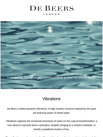 Email Inspiration from De Beers London Thumbnail Preview