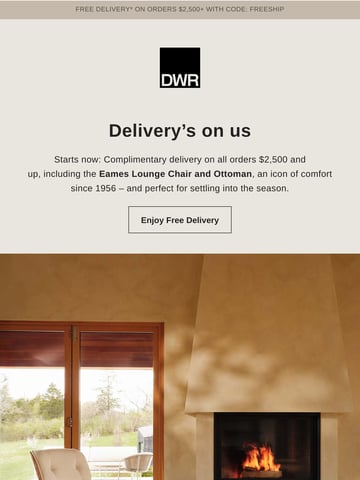 Email Inspiration from Design Within Reach Thumbnail Preview