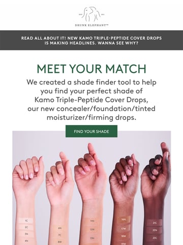 Email Inspiration from Drunk Elephant Thumbnail Preview