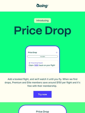 Email Inspiration from Going Thumbnail Preview