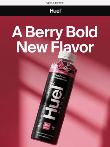 Email Inspiration from Huel Thumbnail Preview