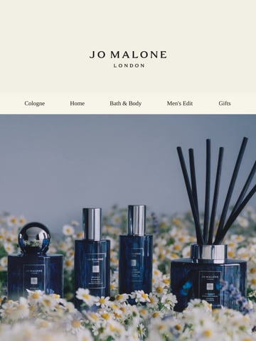 Email Inspiration from Jo Malone London Thumbnail Preview