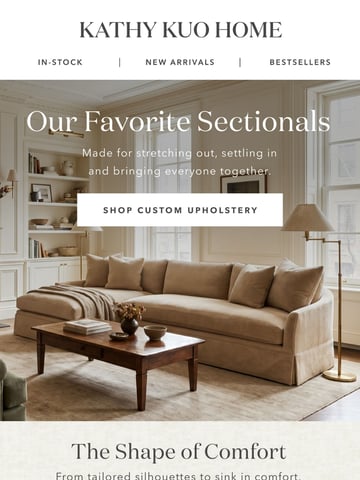Email Inspiration from Kathy Kuo Home Thumbnail Preview