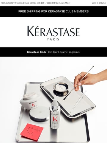 Email Inspiration from Kérastase Thumbnail Preview
