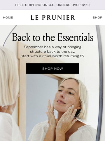 Email Inspiration from Le Prunier® Thumbnail Preview