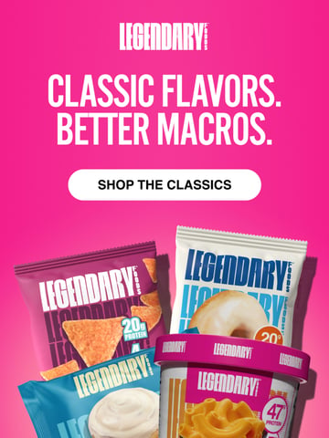 Email Inspiration from Legendary Foods Thumbnail Preview