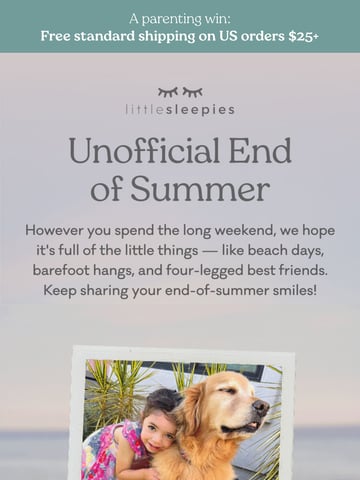Email Inspiration from Little Sleepies Thumbnail Preview