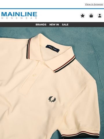 Email Inspiration from Mainline Thumbnail Preview