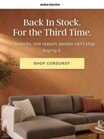 Email Inspiration from Nolan Interior Thumbnail Preview
