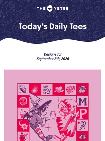 Email Inspiration from The Yetee Thumbnail Preview