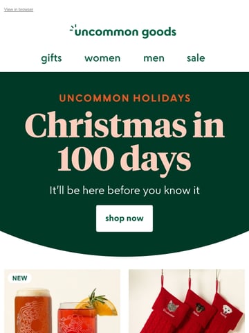 Email Inspiration from Uncommon Goods Thumbnail Preview