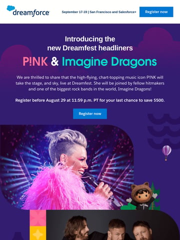Dreamforce Email Design Thumbnail Preview