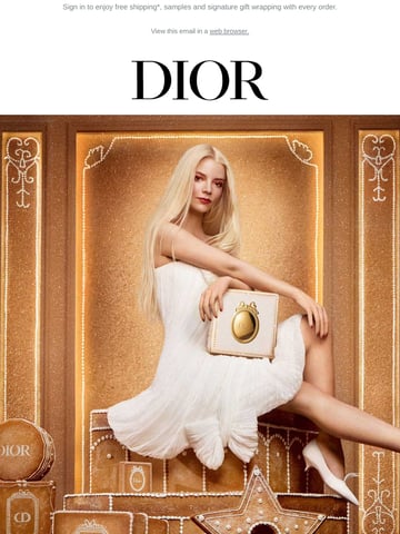 Email Inspiration from DIOR Thumbnail Preview