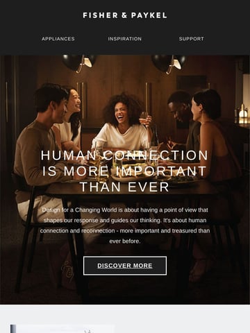 Fisher & Paykel Appliances Email Design Thumbnail Preview