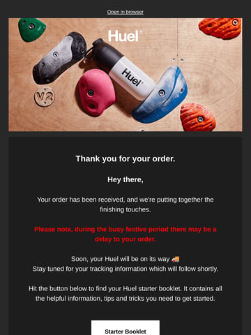Huel Email Design Thumbnail Preview