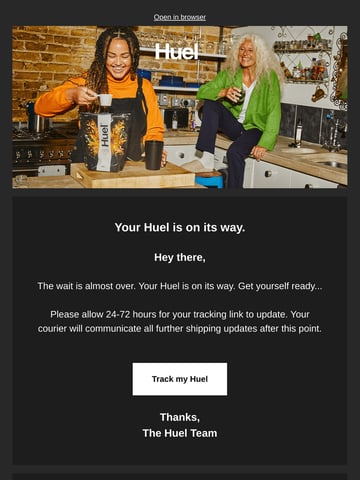 Huel Email Design Thumbnail Preview