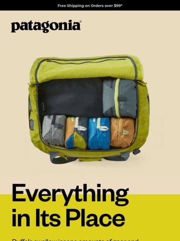 Patagonia Email Design Thumbnail Preview