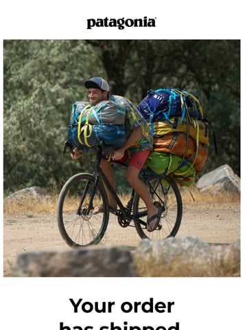 Patagonia Transactional Email Design Thumbnail Preview