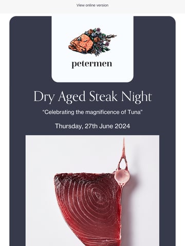 Petermen Restaurant Email Design Thumbnail Preview