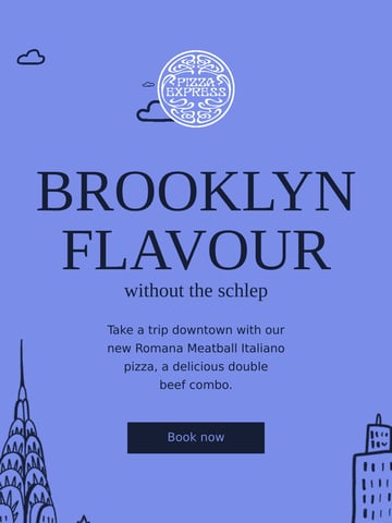 PizzaExpress Email Design Thumbnail Preview