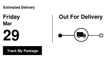 estimated delivery